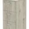 Gladstone Grey Oak 3 Drawer Filing Cabinet