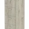 Gladstone Grey Oak 4 Drawer Filing Cabinet