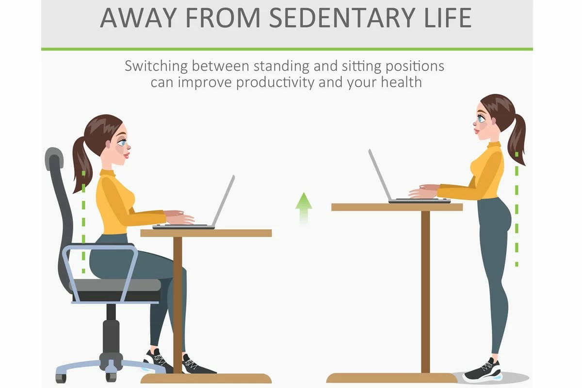 White Height Adjustable Standing Desk 9 White Height Adjustable Standing Desk - Image 9