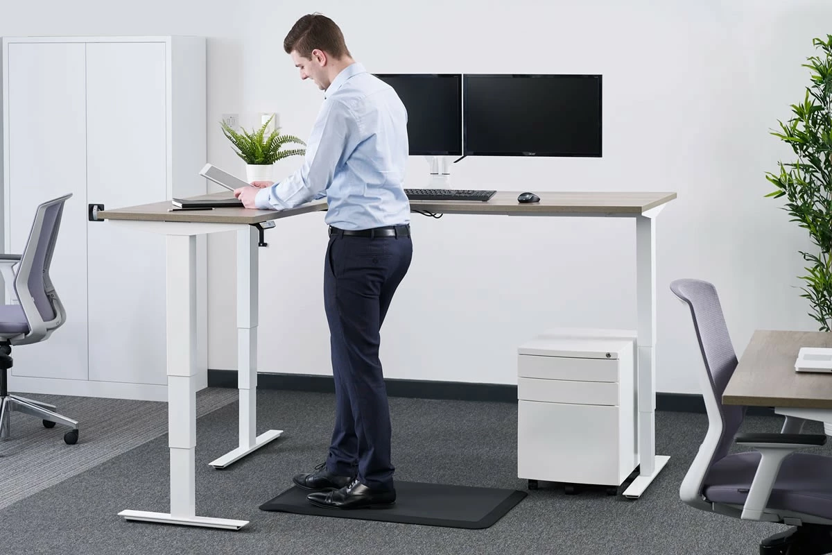 Advance Corner Height Adjustable Desk 5 Advance Corner Height Adjustable Desk - Image 5