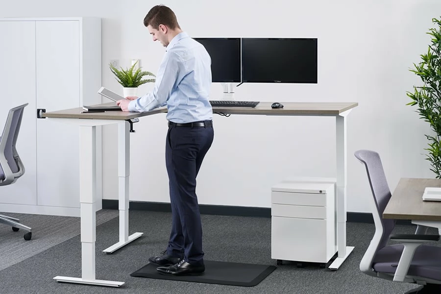 Advance Corner Height Adjustable Desk 3 Advance Corner Height Adjustable Desk - Image 3