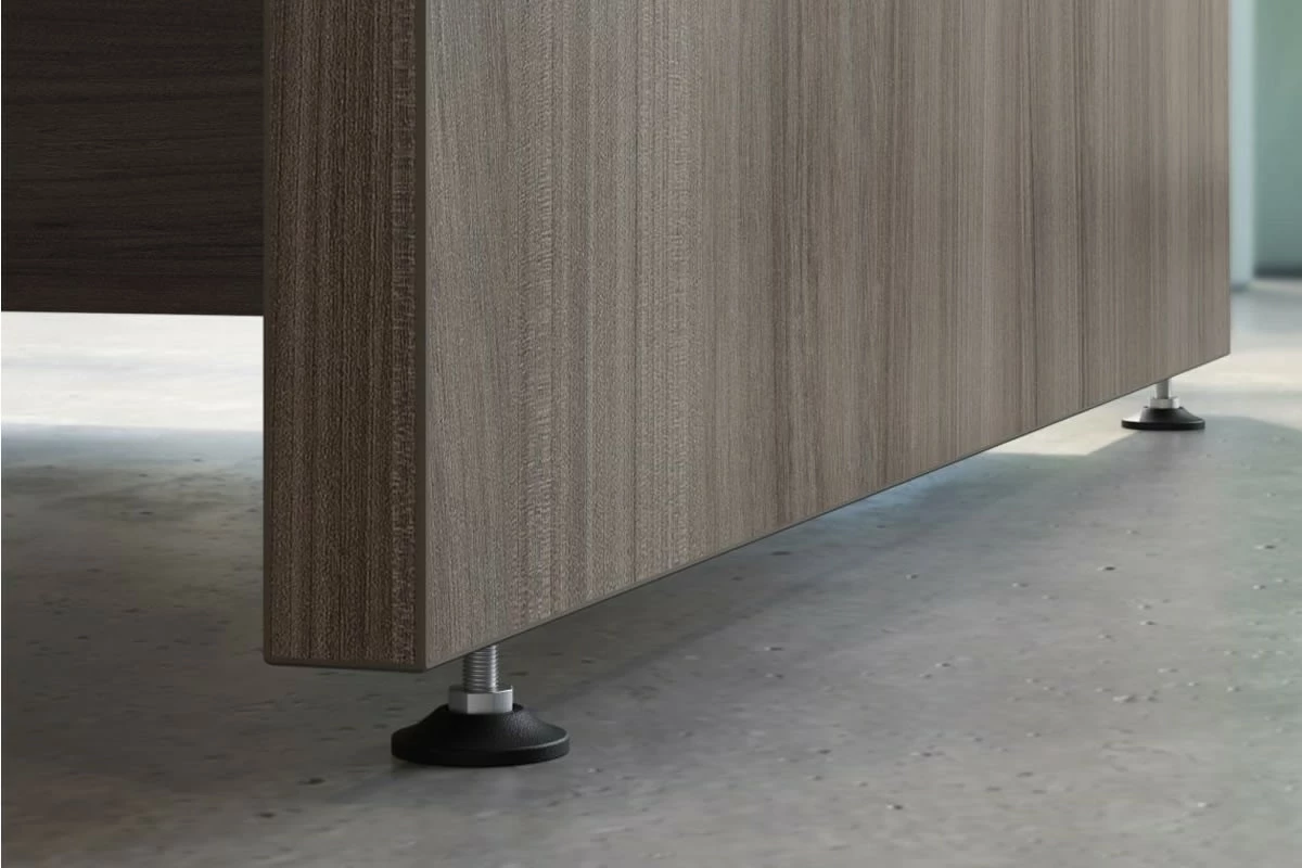 Affiliate Bow Front Panel Leg Desk 6 Affiliate Bow Front Panel Leg Desk - Image 6