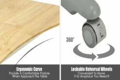 Bancroft Height Adjustable Desk -CHAIR OFFICE Sales beige 4