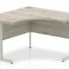 Gladstone Grey Oak Cantilever Corner Desk