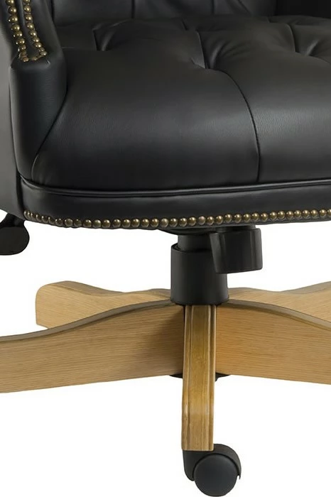 Chairman Noir Leather Office Chair 6 Chairman Noir Leather Office Chair - Image 6