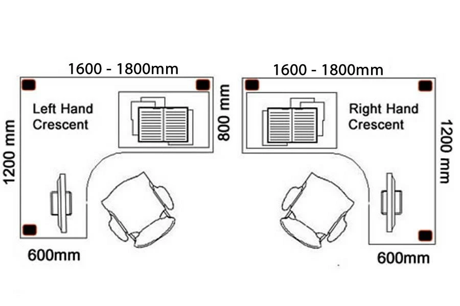 Nova Walnut Panel End Corner Desk 5 Nova Walnut Panel End Corner Desk - Image 5