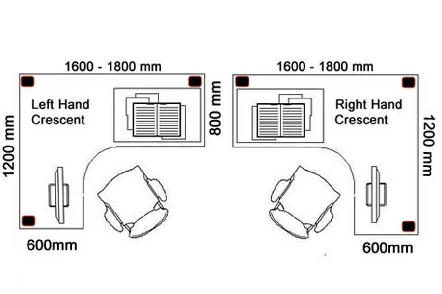 Gladstone Grey Oak Panel End Corner Desk 3 Gladstone Grey Oak Panel End Corner Desk - Image 3