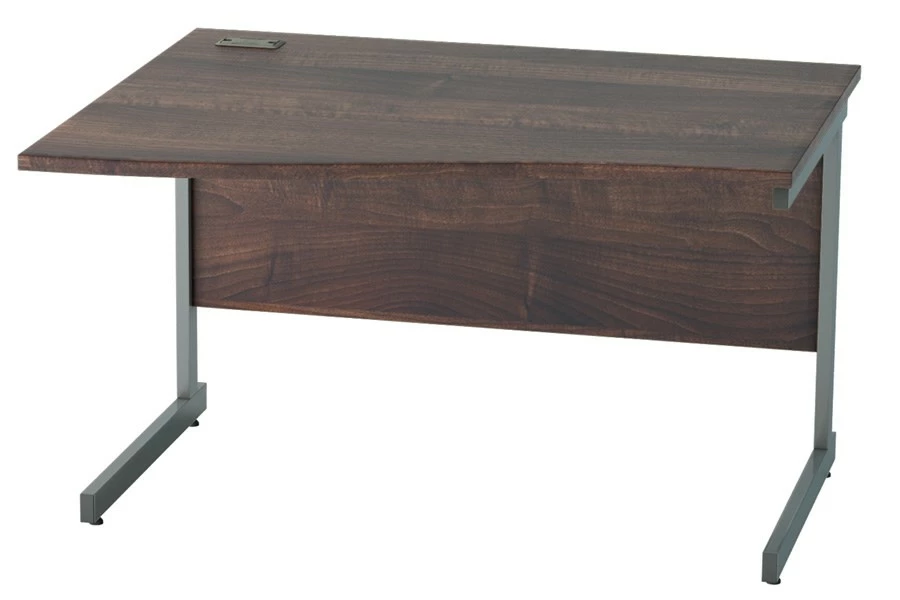 Harmony Walnut Wave Cantilever Desk 2 Harmony Walnut Wave Cantilever Desk - Image 2