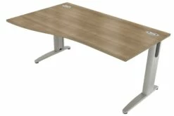 Domino Wave Cantilever Desk