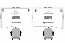 Domino Wave Cantilever Desk -CHAIR OFFICE Sales desk 6