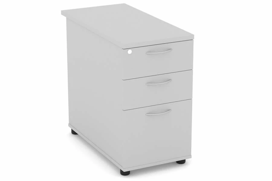 Cloud Grey Desk High Pedestal 1 Cloud Grey Desk High Pedestal