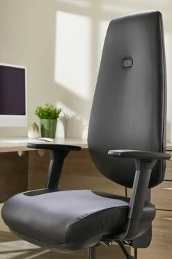 Ergo Sync Vegan Leather Office Chair -CHAIR OFFICE Sales ergo sync 6