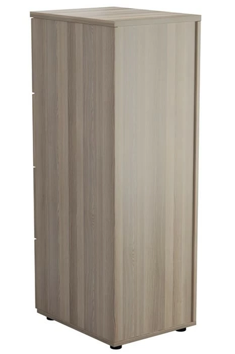 Kestral Grey Oak 4 Drawer Filing Cabinet 3 Kestral Grey Oak 4 Drawer Filing Cabinet - Image 3