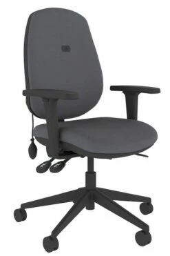 Lumbar Office Chair -CHAIR OFFICE Sales frf100 gy front right
