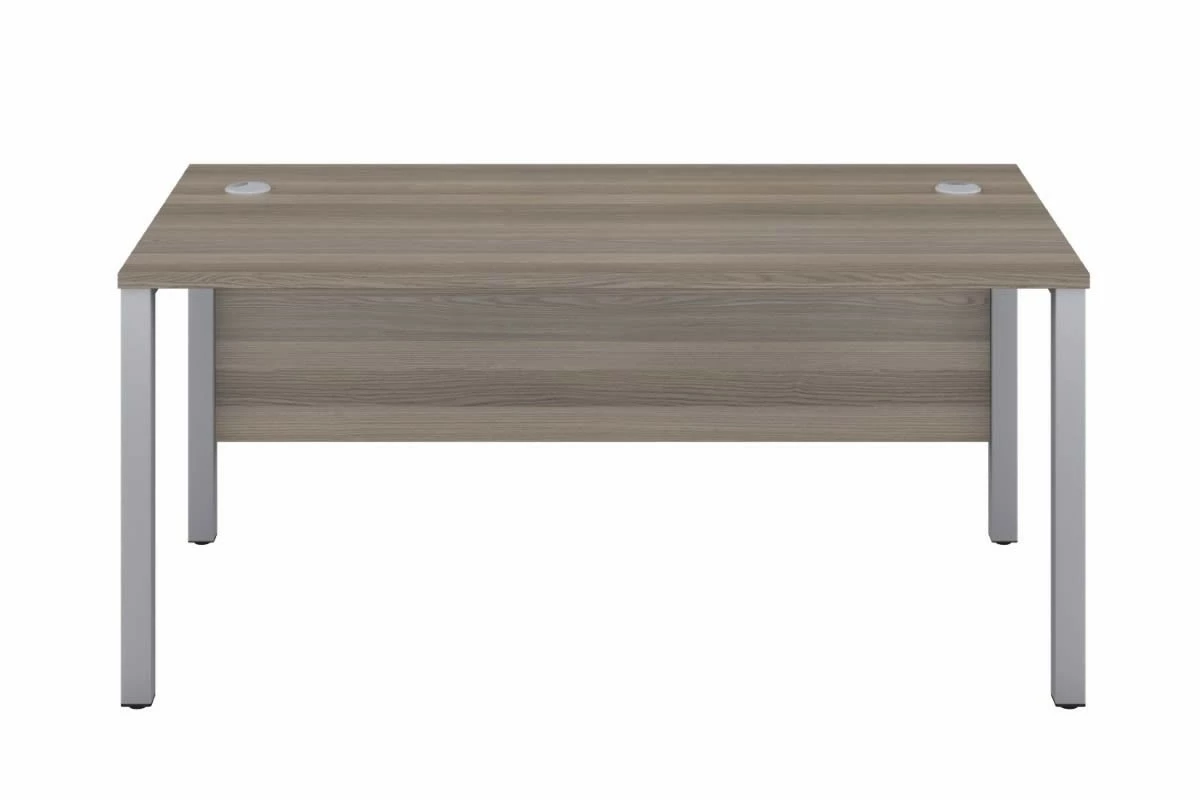 Kestral Grey Oak 1 Person Single Bench Desk 4 Kestral Grey Oak 1 Person Single Bench Desk - Image 4