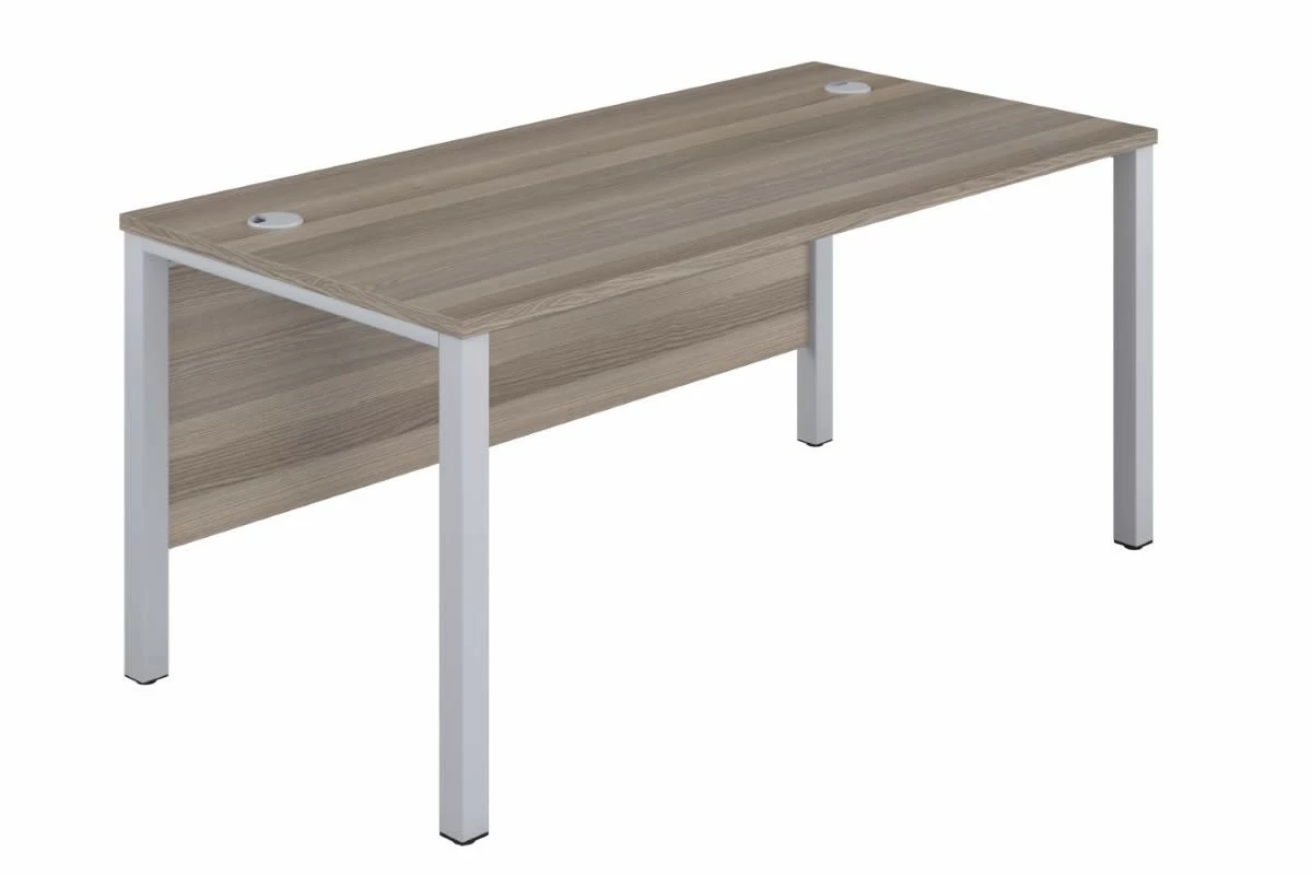 Kestral Grey Oak 1 Person Single Bench Desk 2 Kestral Grey Oak 1 Person Single Bench Desk - Image 2