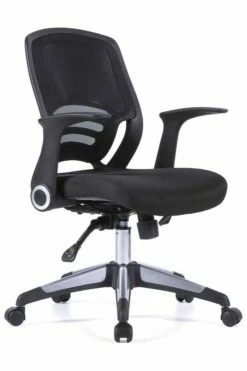 Graphite Folding Arm Mesh Chair 23 Graphite Folding Arm Mesh Chair -CHAIR OFFICE Sales graphite 11