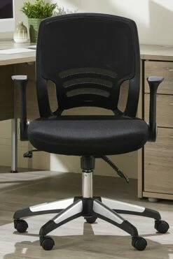 Graphite Folding Arm Mesh Chair 14 Graphite Folding Arm Mesh Chair -CHAIR OFFICE Sales graphite 2