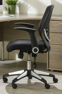 Graphite Folding Arm Mesh Chair 15 Graphite Folding Arm Mesh Chair -CHAIR OFFICE Sales graphite 3