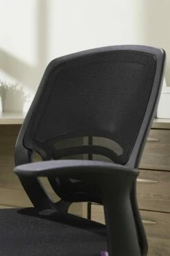 Graphite Folding Arm Mesh Chair 17 Graphite Folding Arm Mesh Chair -CHAIR OFFICE Sales graphite 5