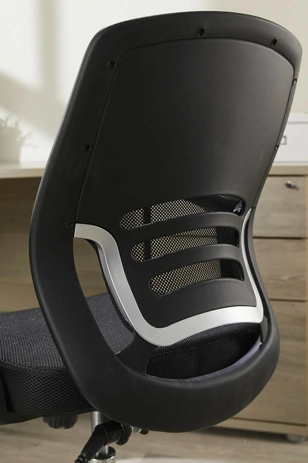 Graphite Folding Arm Mesh Chair 8 Graphite Folding Arm Mesh Chair - Image 8