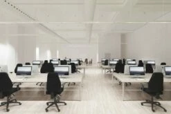 Gladstone Grey Oak Panel End Corner Desk 11 Gladstone Grey Oak Panel End Corner Desk -CHAIR OFFICE Sales grey oak 6