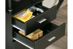 Alice Black Corner Desk 21 Alice Black Corner Desk -CHAIR OFFICE Sales homcom black computer table corner desk 14