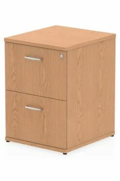 Norton Oak 2 Drawer Filing Cabinet