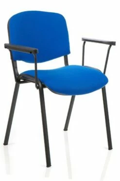 Vinyl Conference Chair 6 Vinyl Conference Chair -CHAIR OFFICE Sales iso arm blue 1
