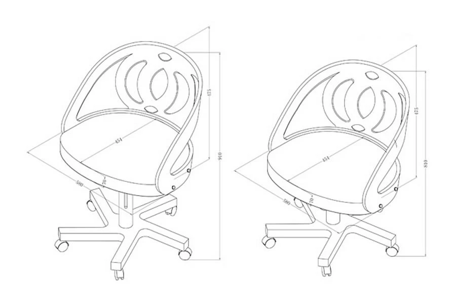 Curve Office Chair 4 Curve Office Chair - Image 4