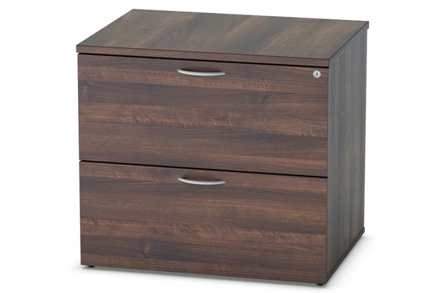 Harmony Walnut 2 Drawer Side Filer 1 Harmony Walnut 2 Drawer Side Filer