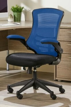 Luna Two Tone Mesh Office Chair -CHAIR OFFICE Sales luna blue