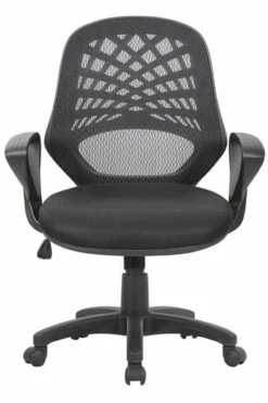 Spiral Mesh Back Office Chair -CHAIR OFFICE Sales maine black 2