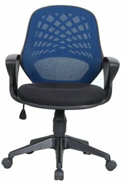 Spiral Mesh Back Office Chair -CHAIR OFFICE Sales maine blue 2