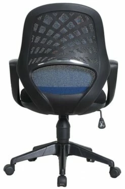 Spiral Mesh Back Office Chair -CHAIR OFFICE Sales maine blue 4