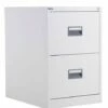 Mod White Steel Filing Cabinets