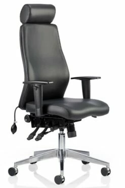 Onyx Leather Office Chair -CHAIR OFFICE Sales onyx 18