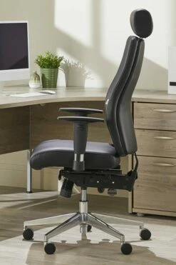 Onyx Leather Office Chair -CHAIR OFFICE Sales onyx 3