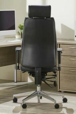 Onyx Leather Office Chair -CHAIR OFFICE Sales onyx 4