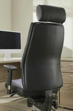 Onyx Leather Office Chair -CHAIR OFFICE Sales onyx 5