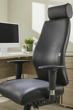 Onyx Leather Office Chair -CHAIR OFFICE Sales onyx 6