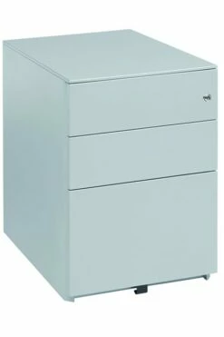 Steel Mobile 3 Drawer Pedestal