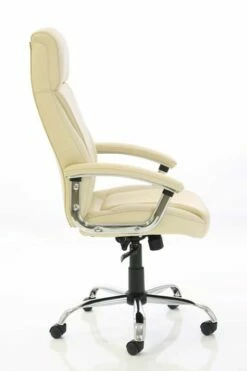 Penza Executive Leather Chair 19 Penza Executive Leather Chair -CHAIR OFFICE Sales penza executive cream leather chair 2