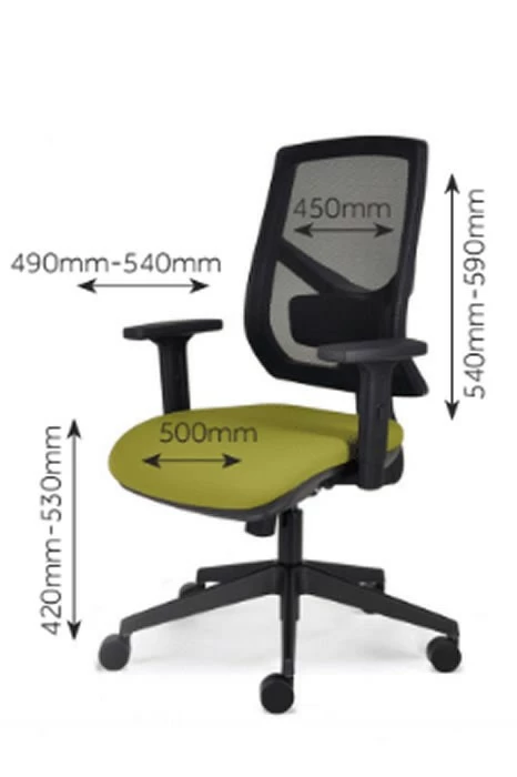 Posture Mesh Operator Chair 7 Posture Mesh Operator Chair - Image 7
