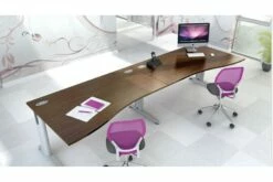 Domino Wave Cantilever Desk -CHAIR OFFICE Sales roomshot 12 1
