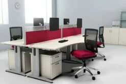 Domino Wave Cantilever Desk -CHAIR OFFICE Sales roomshot 4