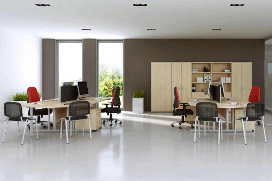 Solar Maple 4 Drawer Filing Cabinet 3 Solar Maple 4 Drawer Filing Cabinet - Image 3