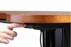 San Francisco Adjustable Desk 20 San Francisco Adjustable Desk -CHAIR OFFICE Sales san francisco height adjustable desk walnut black 4