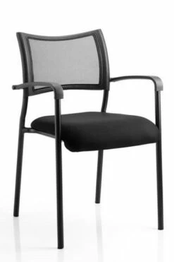 Stackable Meeting Chair -CHAIR OFFICE Sales stackable black meeting chair with arms