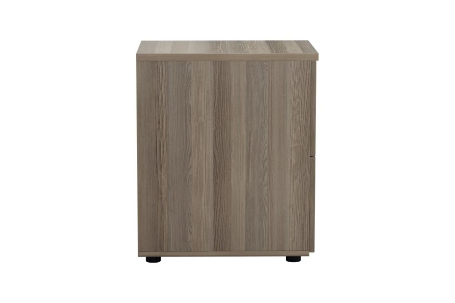Kestral Grey Oak 2 Drawer Filing Cabinet 4 Kestral Grey Oak 2 Drawer Filing Cabinet - Image 4